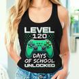 Video Gamer Student 120Th Day Teacher 120 Days Of School Women Tank Top Gifts for Her