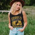 Vintage Rodeo Bull Riding Should Have Been A Cowboy Women Tank Top Gifts for Her