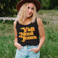 Vintage Y'all Need Jesus Christian Country Retro 70'S Women Tank Top Gifts for Her