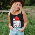 Volleyball Ball Christmas Santa Hat Xmas Sport Women Women Tank Top Gifts for Her