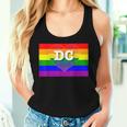 Washington Dc Gay Pride Rainbow Flag Lgbt Women Tank Top Gifts for Her