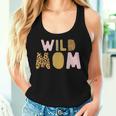 Wild One Mom Two Wild Birthday Outfit Zoo Birthday Animal Women Tank Top Gifts for Her