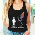 Winter Guard Color Guard Mom Your Daughter My Daughter Women Tank Top Gifts for Her