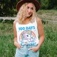 100 Days Smarter Unicorn Girls Teacher 100Th Day Of School Women Tank Top Gifts for Her