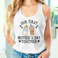 2024 Our First Mother's Day Together New Mom Coffee Lover Women Tank Top Gifts for Her