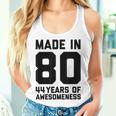 44 Geburtstag 44 Jahre Alt Geschenk Männer Frauen Papa Mama Tank Top Frauen Geschenke für Sie