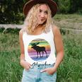 Alaska With Silhouette Of Alaskan Moose Women Tank Top Gifts for Her