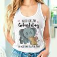 Alles Gute Zum Geburtstag Mama Du Bist Die Beste Mama Blue Tank Top Frauen Geschenke für Sie