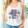 In My American Girl Era Retro 4Th Of July Fourth Groovy Women Tank Top Gifts for Her