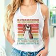 Beagle-Hund Mutter Papa Beagle Hundebesitzer Geschenke Für Frauen Männer Kinder Raglan Tank Top Frauen Geschenke für Sie