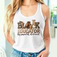 Black Teacher Educator African American Professor Ta School Women Tank Top Gifts for Her