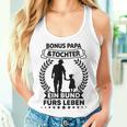 Bonus Dad And Daughter Partner Look Step Dad And Girls Tank Top Frauen Geschenke für Sie