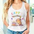 Cappy Birthday Capybara Lovers Girl Boy Happy Birthday Party Women Tank Top Gifts for Her