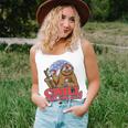 Chill The Fourth Out 4Th Of July Sloth Women Tank Top Gifts for Her