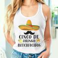 Cinco De Drinko Bitchachos Tequila Drinking Cinco De Mayo Women Tank Top Gifts for Her