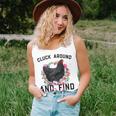 Cluck Around And Find Out Chicken Rooster Girls Women Tank Top Gifts for Her Cluck Around And Find Out Chicken Rooster Girls Women Tank Top Gifts for Her