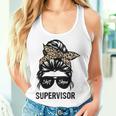 Cool SHIT Show Supervisor Hilarious Vintage For Adults Women Tank Top Gifts for Her