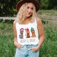 Cute Chickens Christmas Christmas Farm Animal Holiday Women Tank Top Gifts for Her