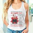 Die Dame Ist 40 Jahre Old Birthday Woman Women Tank Top Frauen Geschenke für Sie