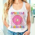 Donut Sprinkle Kindness Girls Doughnut Lover Women Tank Top Gifts for Her