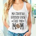 My Favorite Running Back Calls Me Mom Football Quote Women Tank Top Gifts for Her
