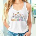 Grandma Flowers Groovy Retro Hippie Wildflower Mother's Day Women Tank Top Gifts for Her
