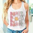 Groovy Daddy Matching Family Birthday Party Daisy Flower Women Tank Top Gifts for Her