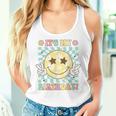 Groovy It's My Birthday Ns Girls Retro Smile Face Women Tank Top Gifts for Her