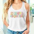 Groovy School Counselor Back To School Teacher Counseling Women Tank Top Gifts for Her