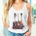 Guitarra Hombres Es Banda Música Guitarrista Cosas Guitarrista Camiseta sin mangas para mujer Regalos para ella