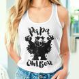 Herren Papa Owl Bear Fierceintage Monster Rollenspieler Für Herren Raglan Tank Top Frauen Geschenke für Sie