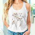 Horses Dandelion Flower Horses Floral Horse Horseback Riding Women Tank Top Gifts for Her