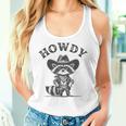 Howdy Cowboy Raccoon Howdy Raccoon Howdy Animal Women Tank Top Gifts for Her