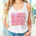 Howdy Southern Western Girl Country Rodeo Pink Disco Cowgirl Women Tank Top Gifts for Her