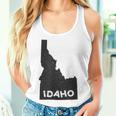 Idaho Roots State Map Home Love Pride Women Tank Top Gifts for Her