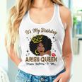 It's My Birthday Aries Queen African American Women Women Tank Top Gifts for Her