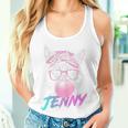 Jenny Schöner Mädchen Name Mit Niedlicher Katze Tank Top Frauen Geschenke für Sie