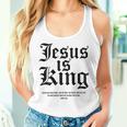 Jesus Is King Christian Faith Women Women Tank Top Gifts for Her