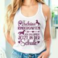 Kinder Schulkind 2024 Mädchen Pferd Einschulung 2024 Mädchen Tank Top Frauen Geschenke für Sie