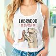 Labrador Mama Perros Es Día De La Madre Es Camiseta sin mangas para mujer Regalos para ella