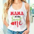 Mama Of The Sweet One Strawberry Summer First Birthday Women Tank Top Gifts for Her