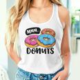 Mmm Donuts Donut Lover Girls Doughnut Squad Food Women Tank Top Gifts for Her
