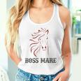 Horse Boss Mare Chesnut Women Tank Top Gifts for Her
