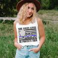 Nurses Thin Blue Line She Saves Lives He Protects Them Women Tank Top Gifts for Her