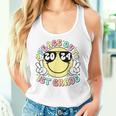 Peace Out 1St Grade Retro Smile Last Day Of School 2024 Women Tank Top Gifts for Her