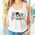 Peace Out 5Th Grade Last Day Of School Summer Break Women Tank Top Gifts for Her