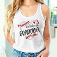 Personalized Baseball Heart Cute Grandma Baseball Women Tank Top Gifts for Her
