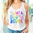 Pet Cat Mom Dog Mom Mother's Day Fur Mama Mommy Pet Lover Women Tank Top Gifts for Her