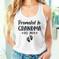 Promoted To Grandma Est 2024 New Grandma Grandmother Women Tank Top Gifts for Her