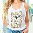 Religious Blessed By God For 100 Years Happy 100Th Birthday Women Tank Top Gifts for Her